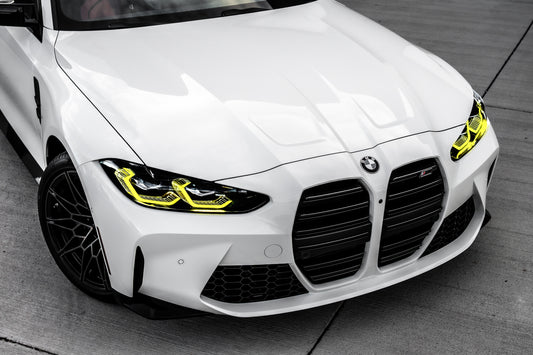 BMW M3 M4 Colored DRL CS Style LED Boards (G80 G82)