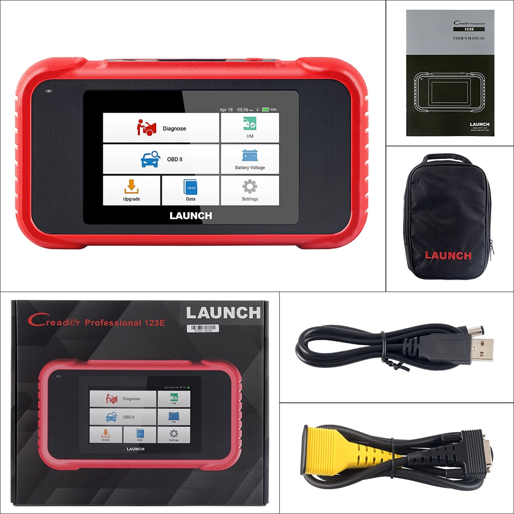 Standard OBD2 Vehicle Diagnostic Tool w/ Wi-Fi - Automotive Code Scanner