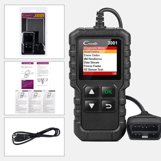 Starter OBD2 Vehicle Diagnostic Tool - Automotive Code Scanner