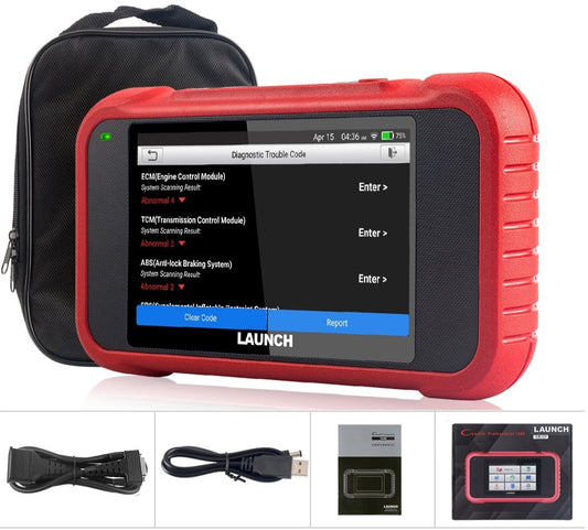 Professional OBD2 Vehicle Diagnostic Tool w/ Wi-Fi - Automotive Code Scanner