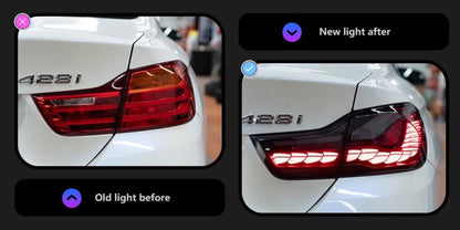 BMW 4 Series LED CS Style Tail Lights (F32 F36 F82) 2012-2019